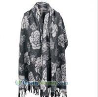 供應玫瑰印花 圍巾批發(fā) 恒源祥時尚純羊毛加厚超大長 披肩 灰_服裝服飾_世界工廠網(wǎng)中國產(chǎn)品信息庫